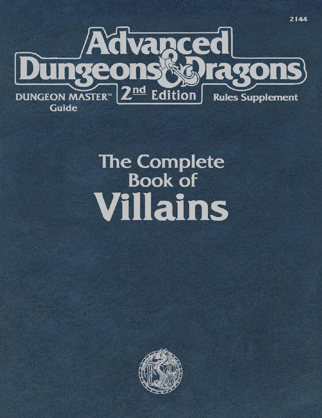 DMGR6 - The Complete Book of Villains