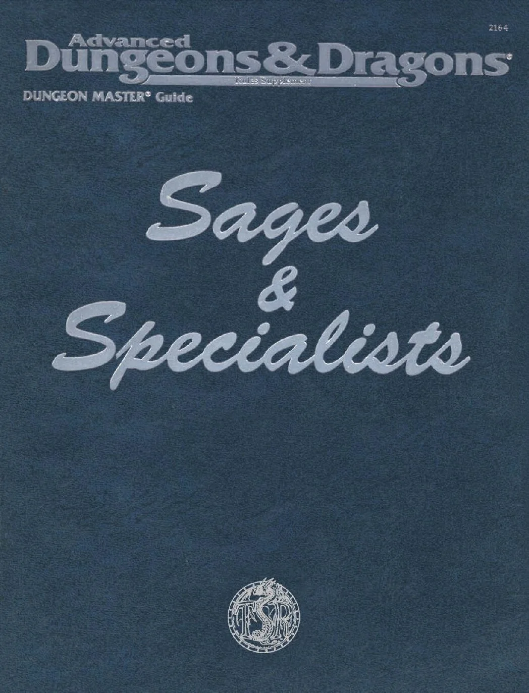 DMGR8 - Sages and Specialists