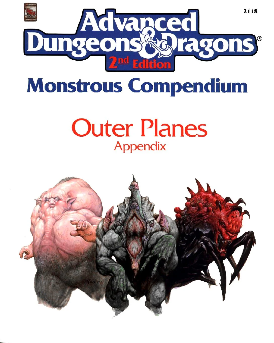 MC8 - Monstrous Compendium - Outer Planes Appendix