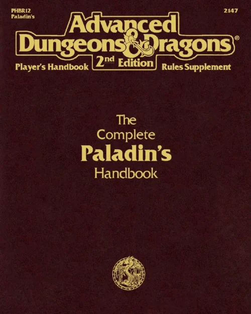PHBR12 - The Complete Paladin's Handbook