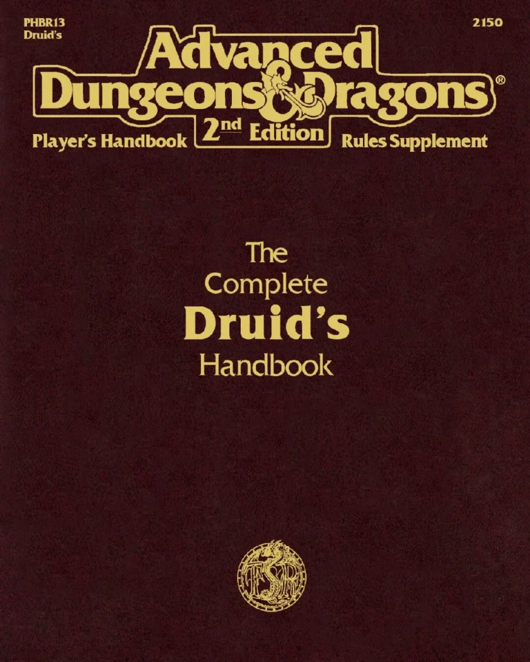 PHBR13 - The Complete Druid's Handbook