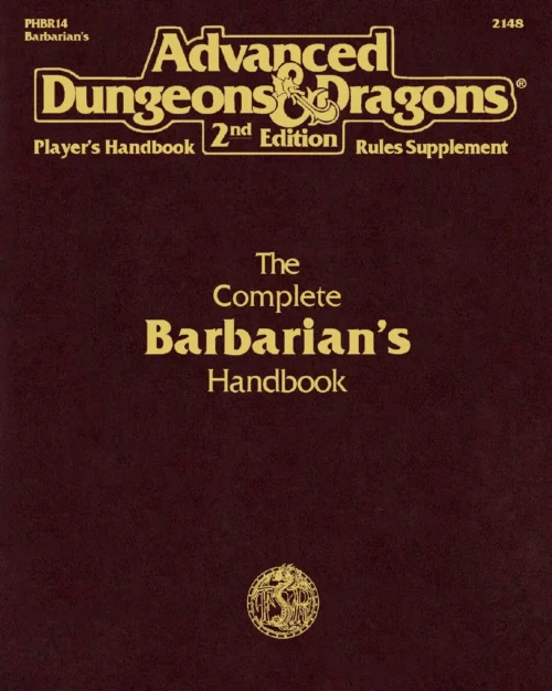 PHBR14 - The Complete Barbarian's Handbook