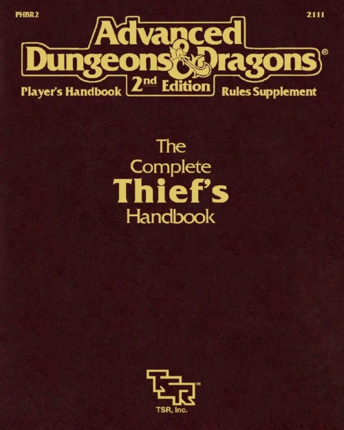 PHBR2 - The Complete Thief's Handbook