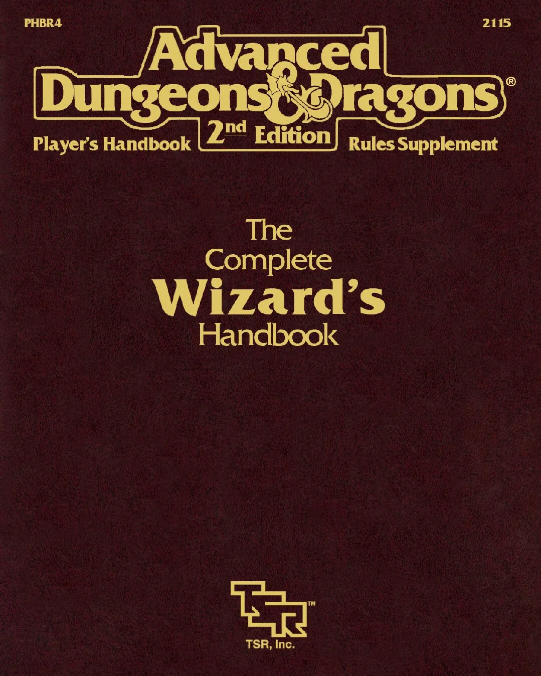 PHBR4 - The Complete Wizard's Handbook