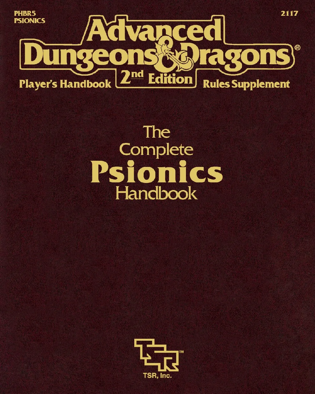 PHBR5 - The Complete Psionics Handbook