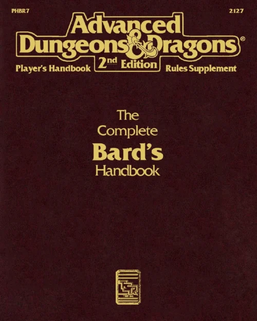 PHBR7 - The Complete Bard's Handbook