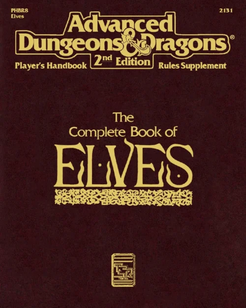 PHBR8 - The Complete Book of Elves
