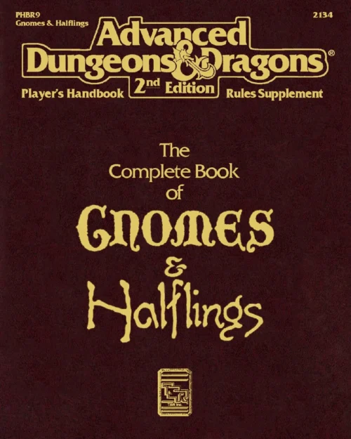 PHBR9 - The Complete Book of Gnomes and Halflings