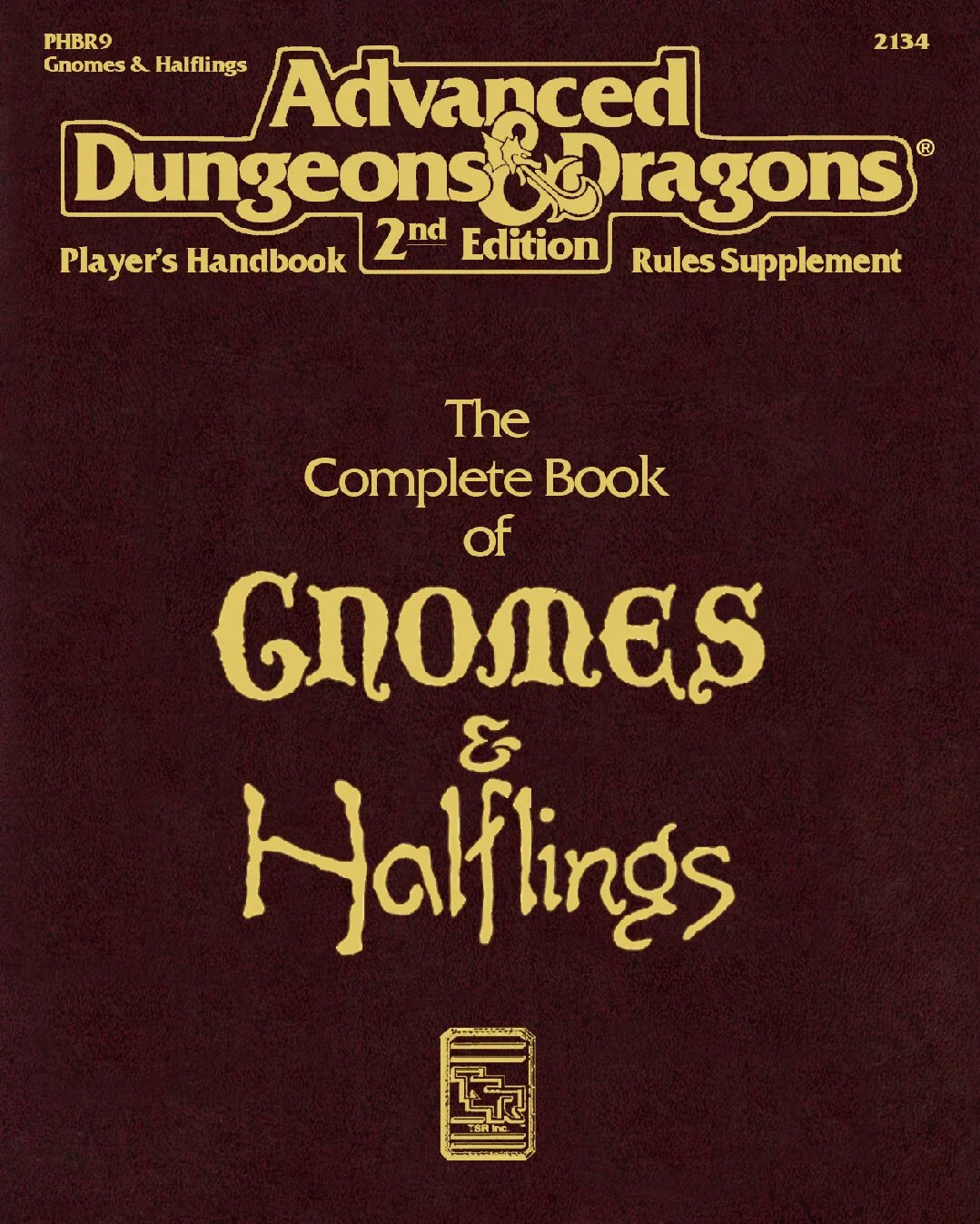 PHBR9 - The Complete Book of Gnomes and Halflings