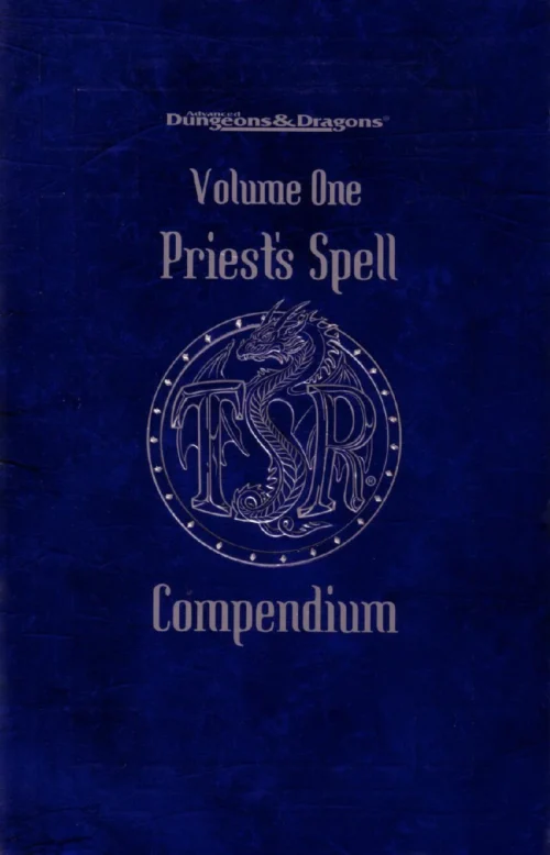 Priest Spell Compendium Volume 1