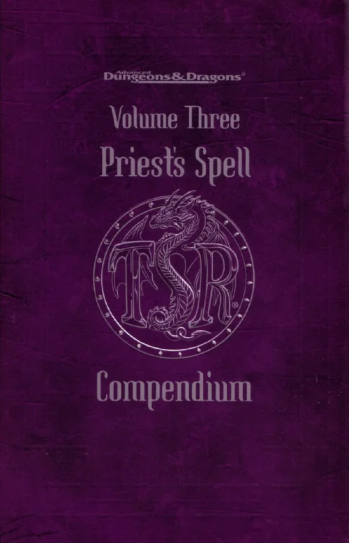 Priest Spell Compendium Volume 3