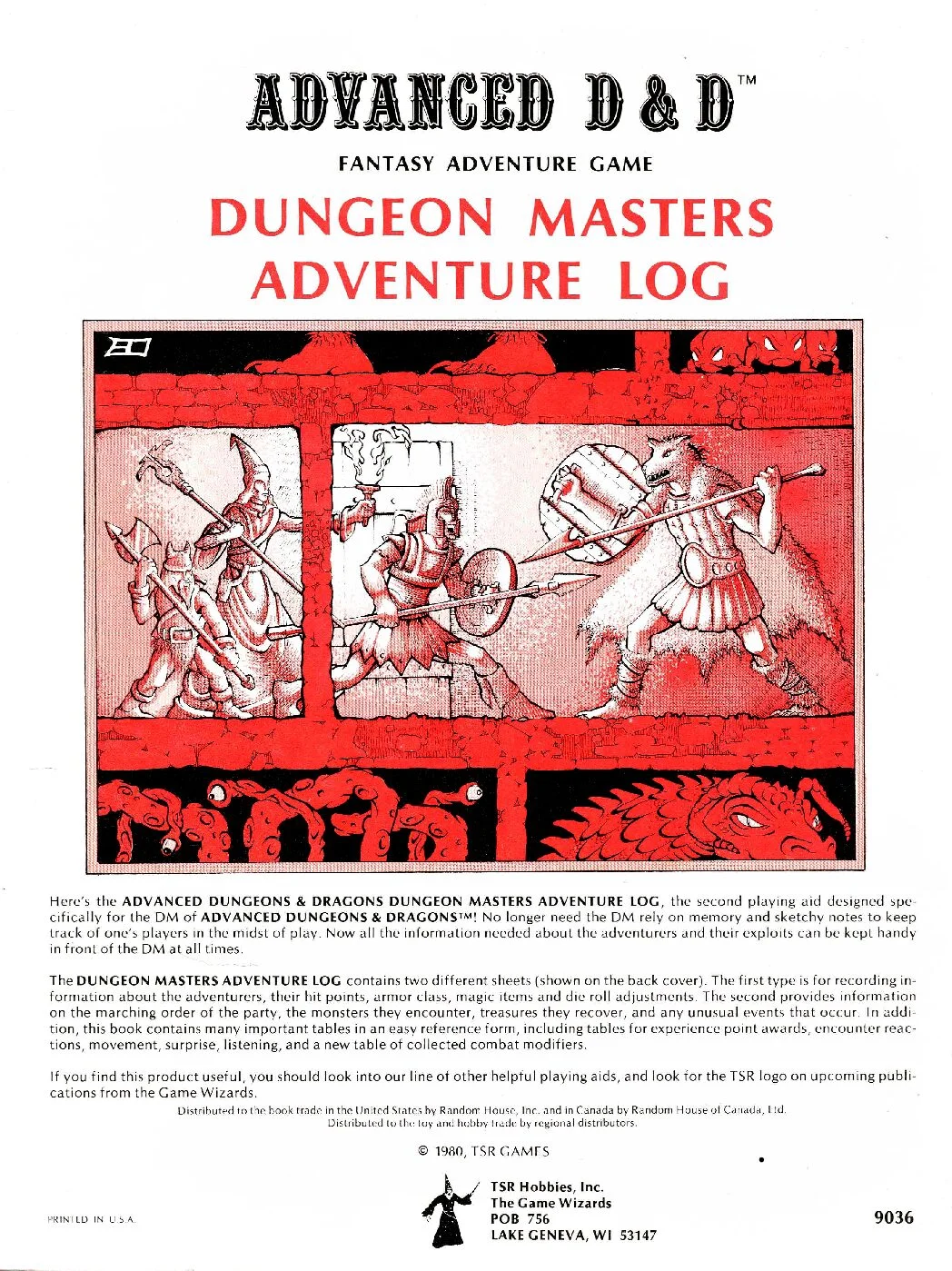 Dungeon Master's Adventure Log