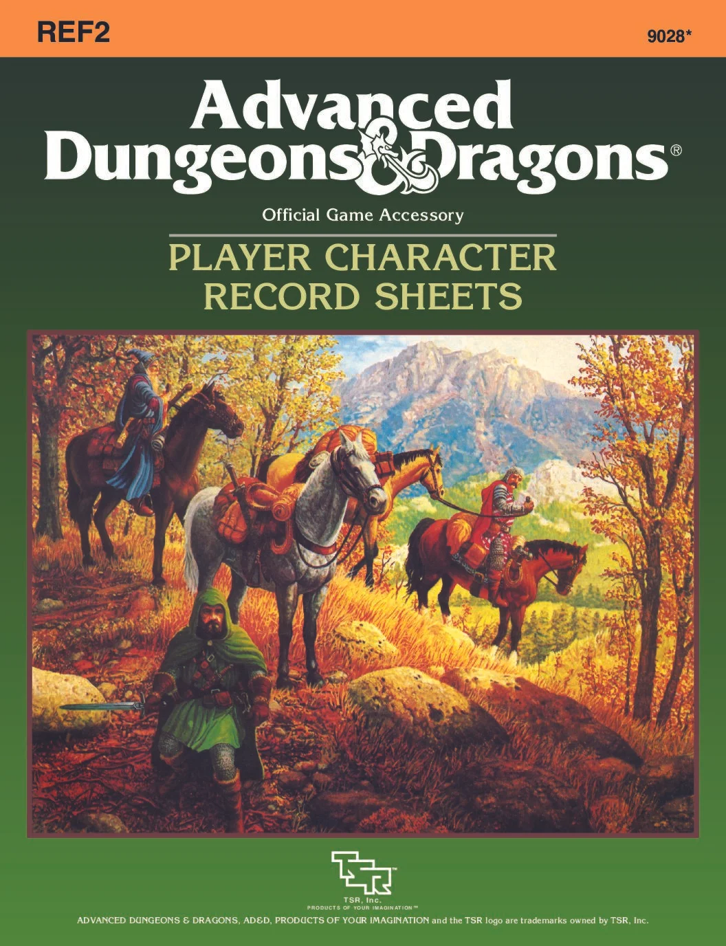 REF2 - Player Character Sheets