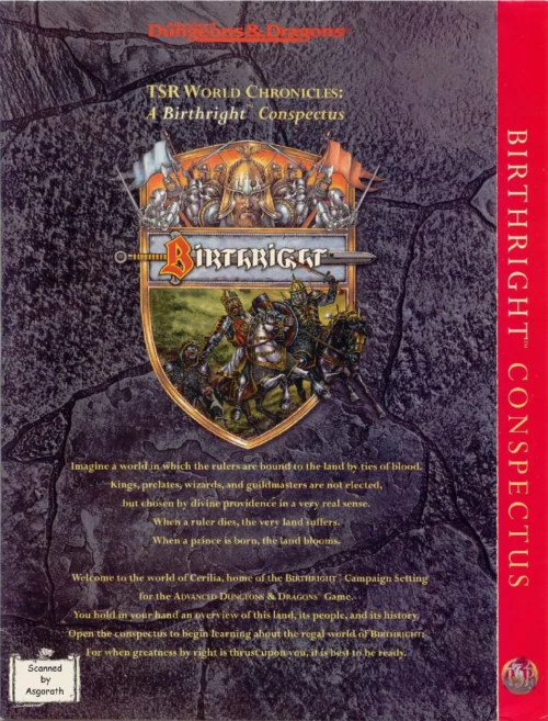 Birthright Conspectus