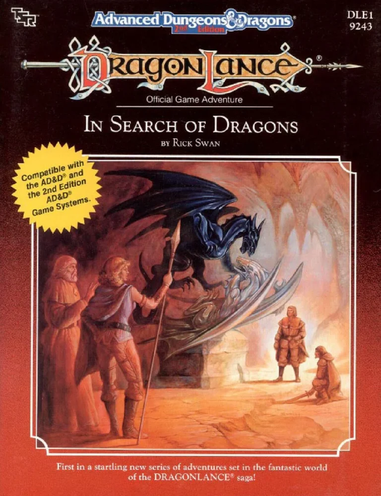 DLE1 - In Search of Dragons