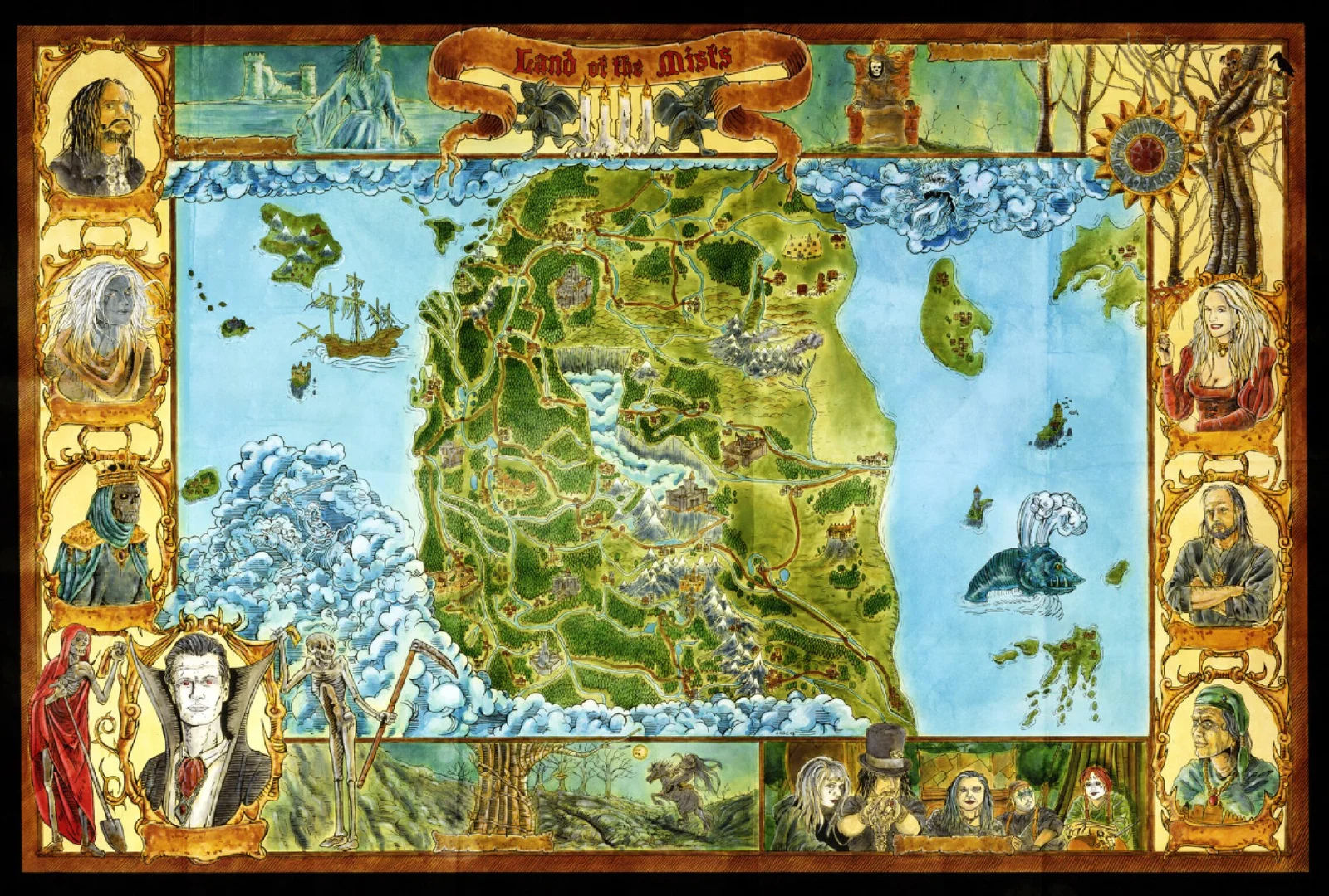 Introduction to the Land of the Mists Promo Poster