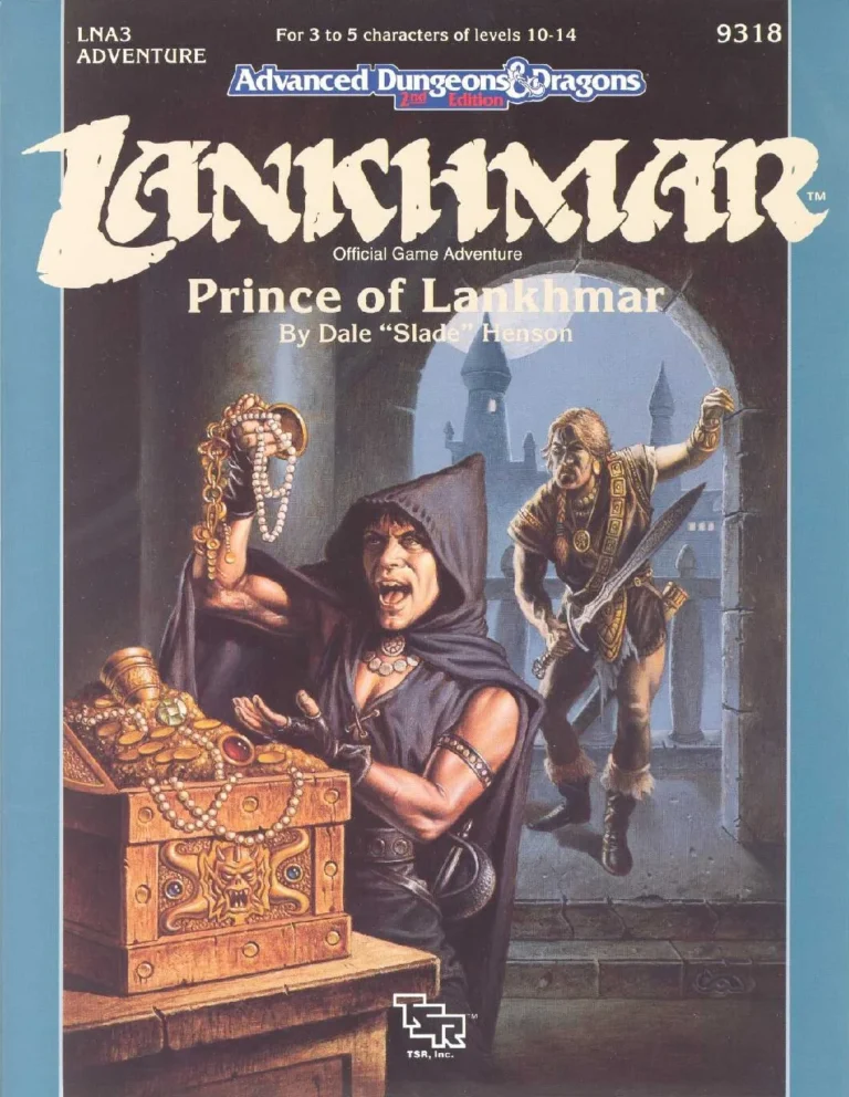Lankhmar - LNA3 - Prince of Lankhmar