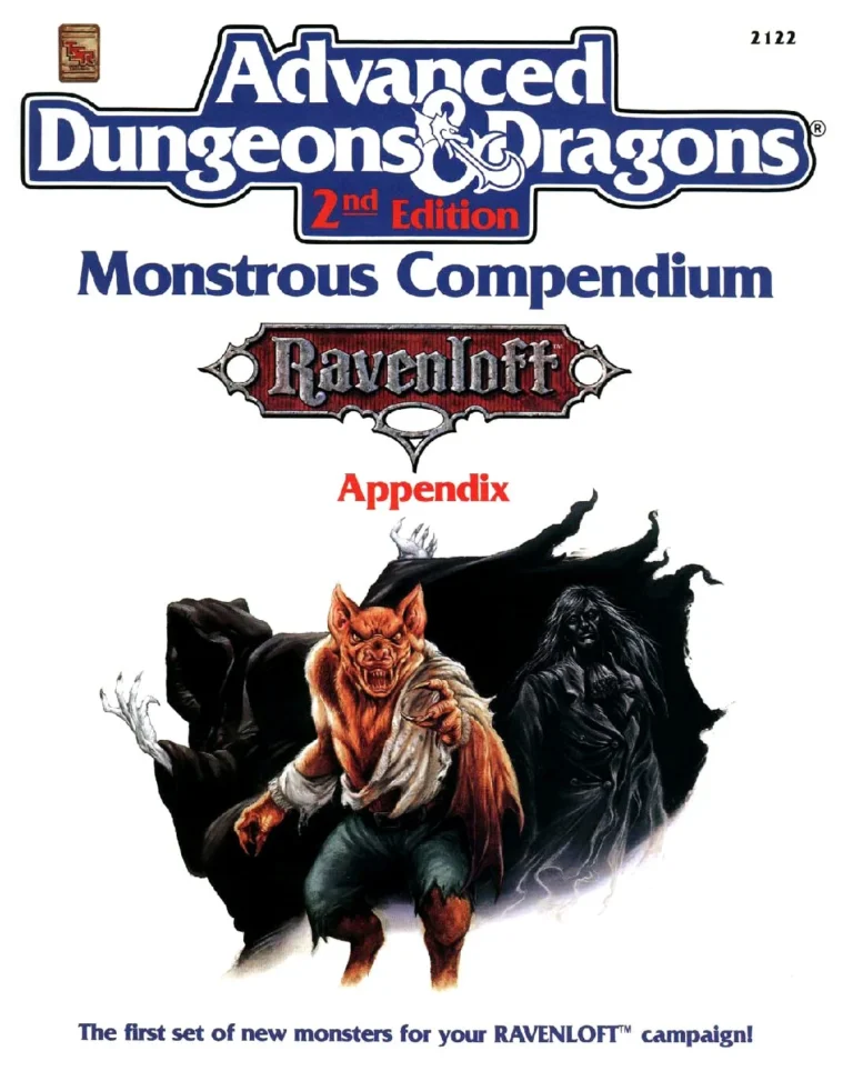 MC10 - Monstrous Compendium - Appendix I Creatures of Dread