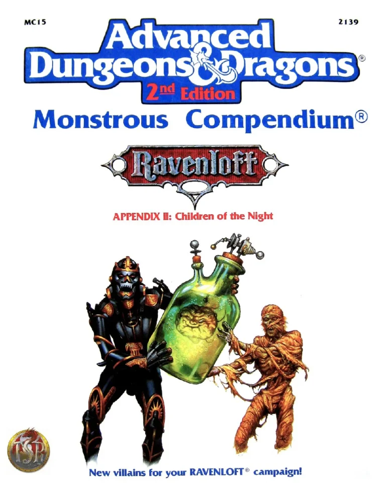MC15 - Monstrous Compendium - Appendix II Children of the Night