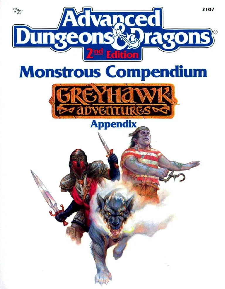 MC5 - Monstrous Compendium - Greyhawk
