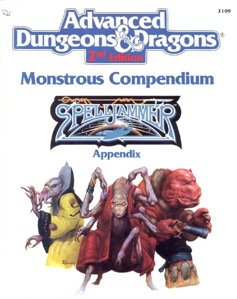 MC7 - Monstrous Compendium - Spelljammer Appendix I