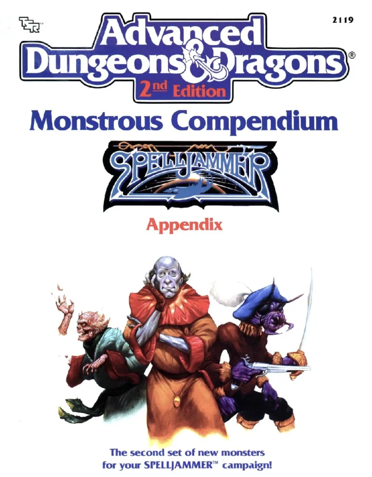 MC9 - Monstrous Compendium - Spelljammer Appendix II