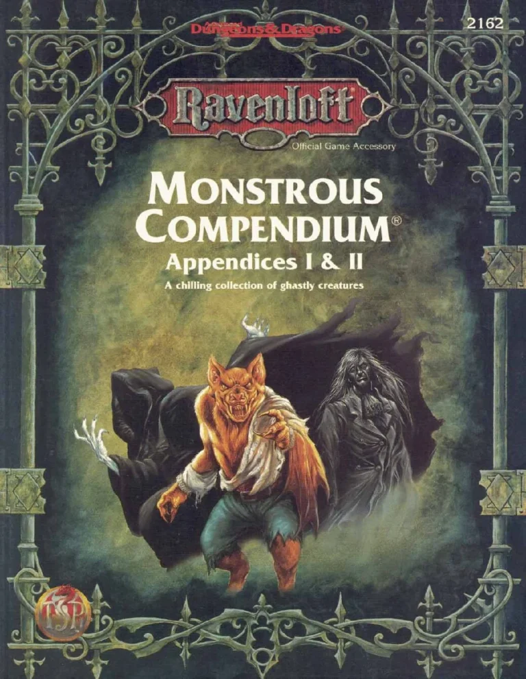 Monstrous Compendium - Appendices I and II