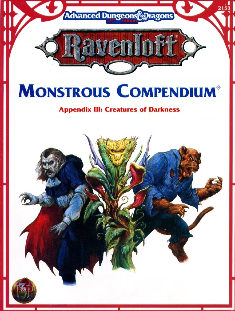 Monstrous Compendium - Appendix III Creatures of Darkness
