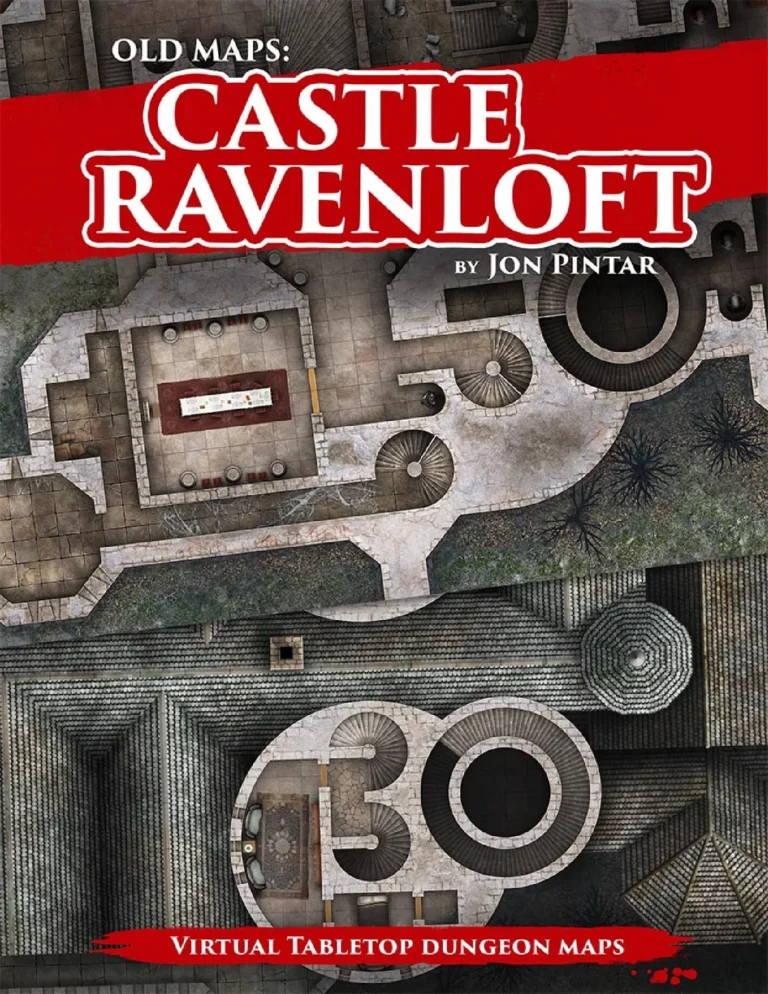 Old Maps - Castle Ravenloft