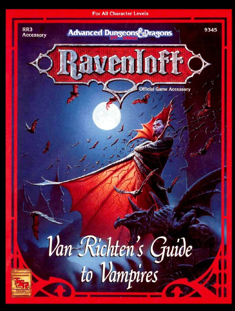 RR3 - Van Richten's Guide to Vampires