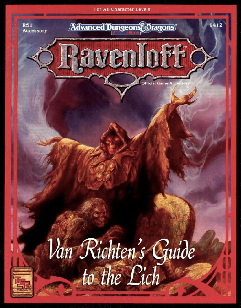 RR6 - Van Richten's Guide to the Lich