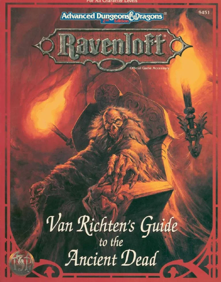 RR9 - Van Richten's Guide to the Ancient Dead