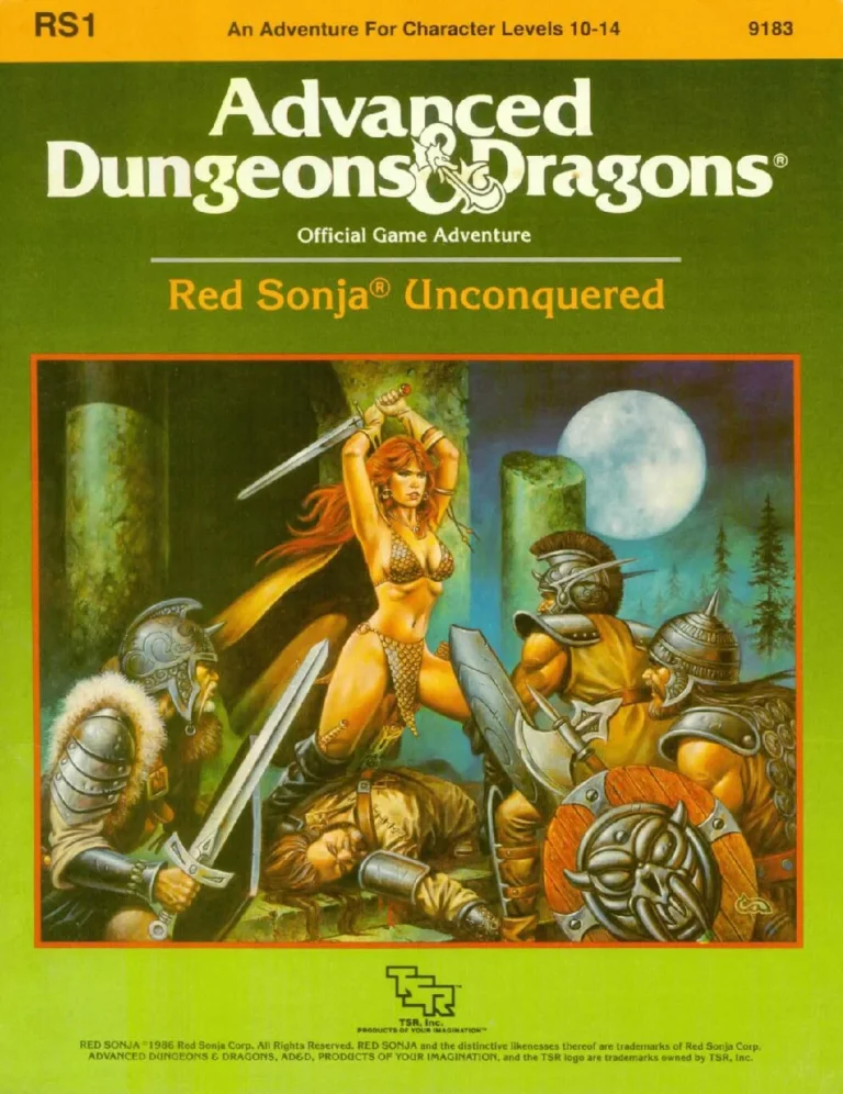 RS1 - Red Sonja Unconquered