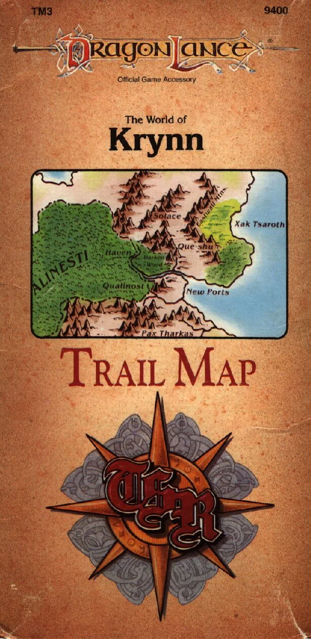 TM3 - World of Krynn Trail Map