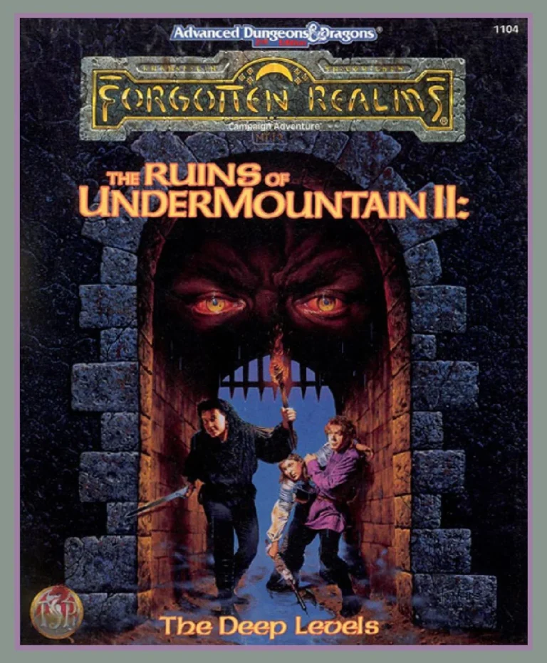 The Ruins of Undermountain II The Deep Levels Boxed Set
