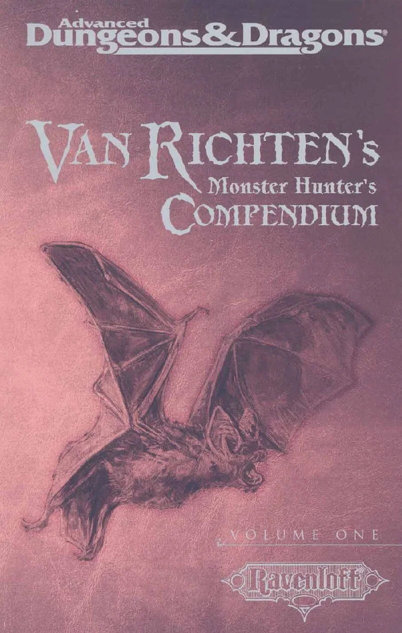 Van Richten's Monster Hunter's Compendium Vol 1