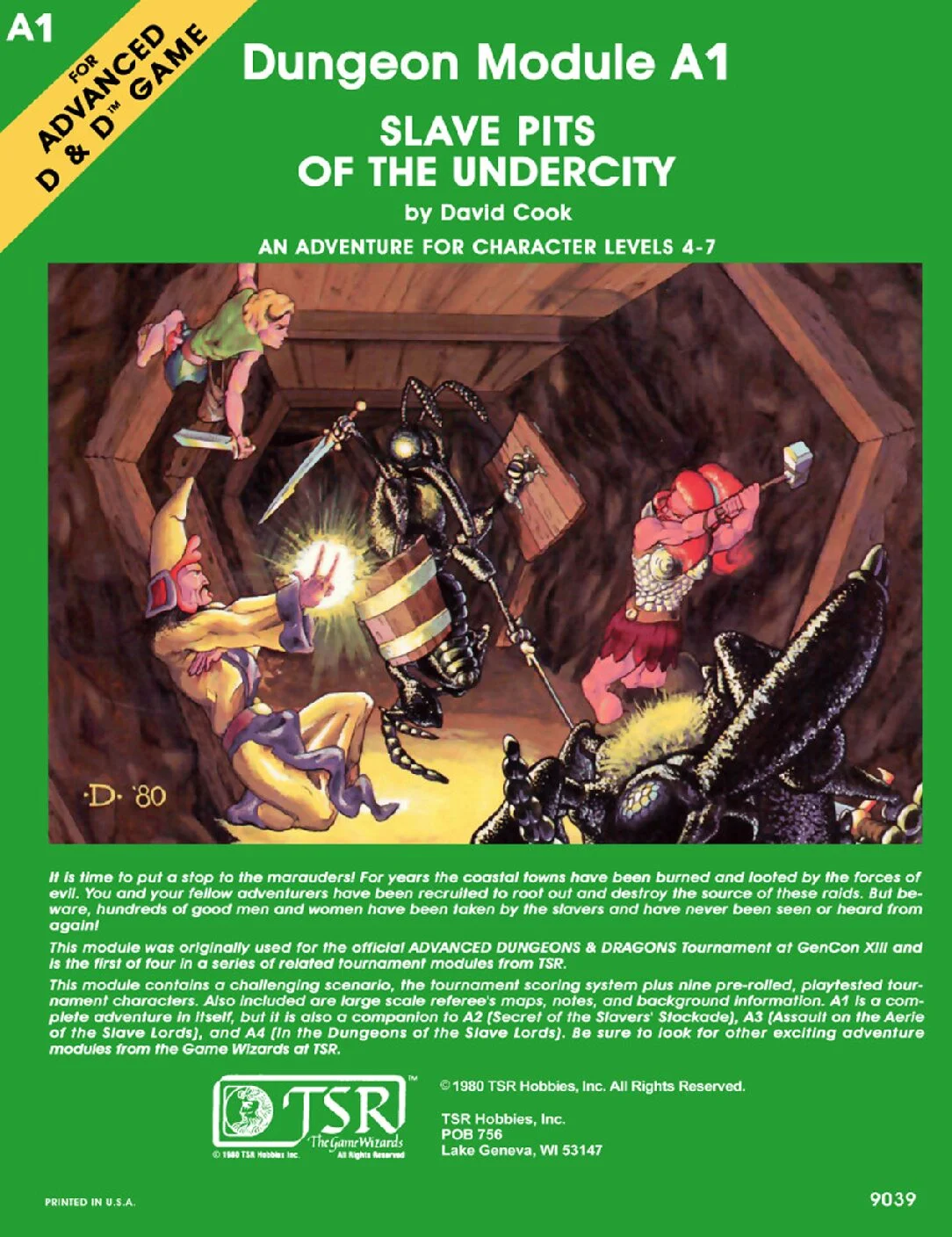 A1 - Slave Pits of the Undercity