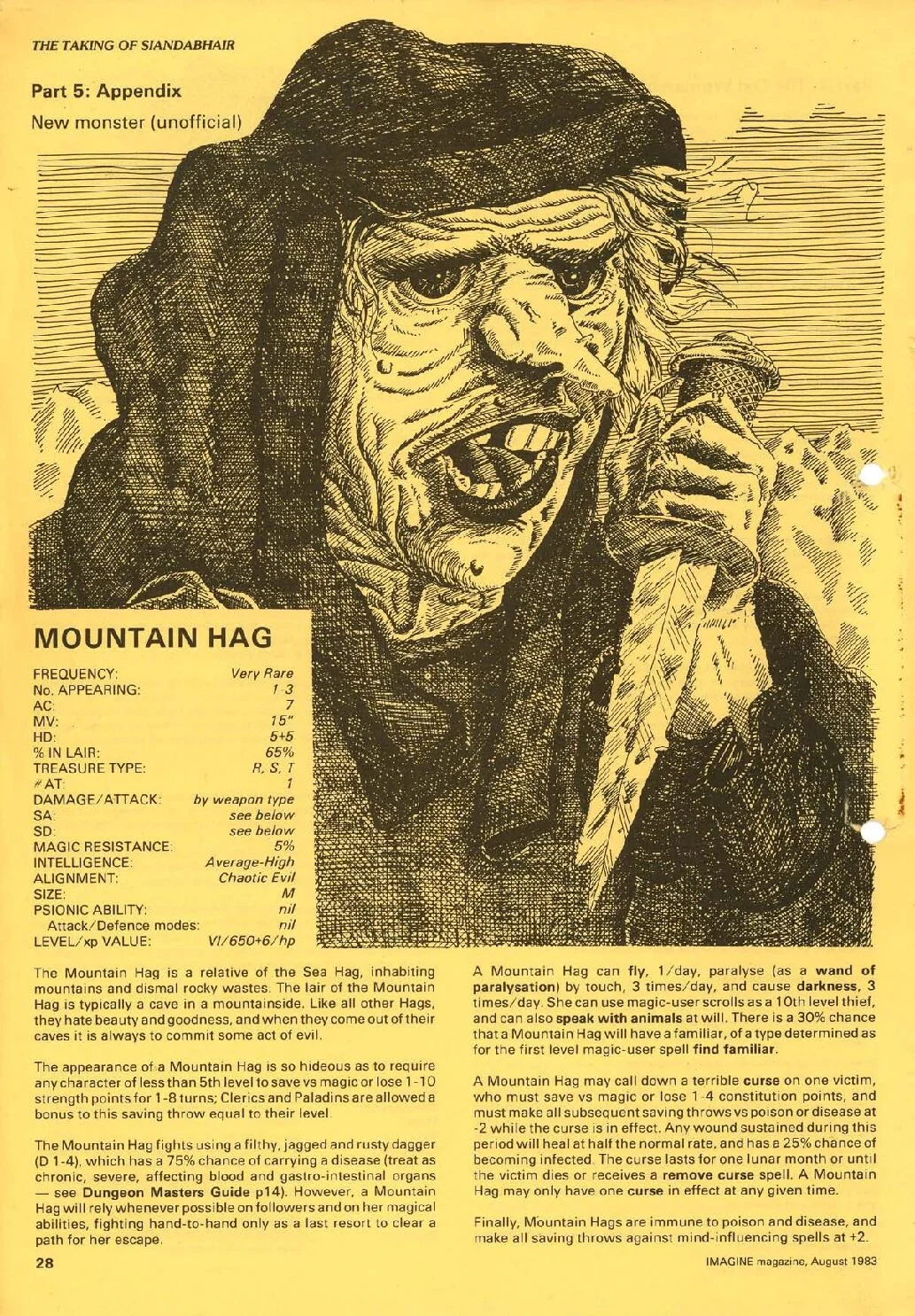 AD&D Imagine Magazine Monster Collection