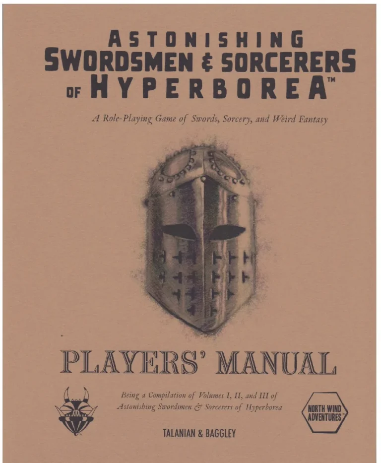 ASSH Players Manual