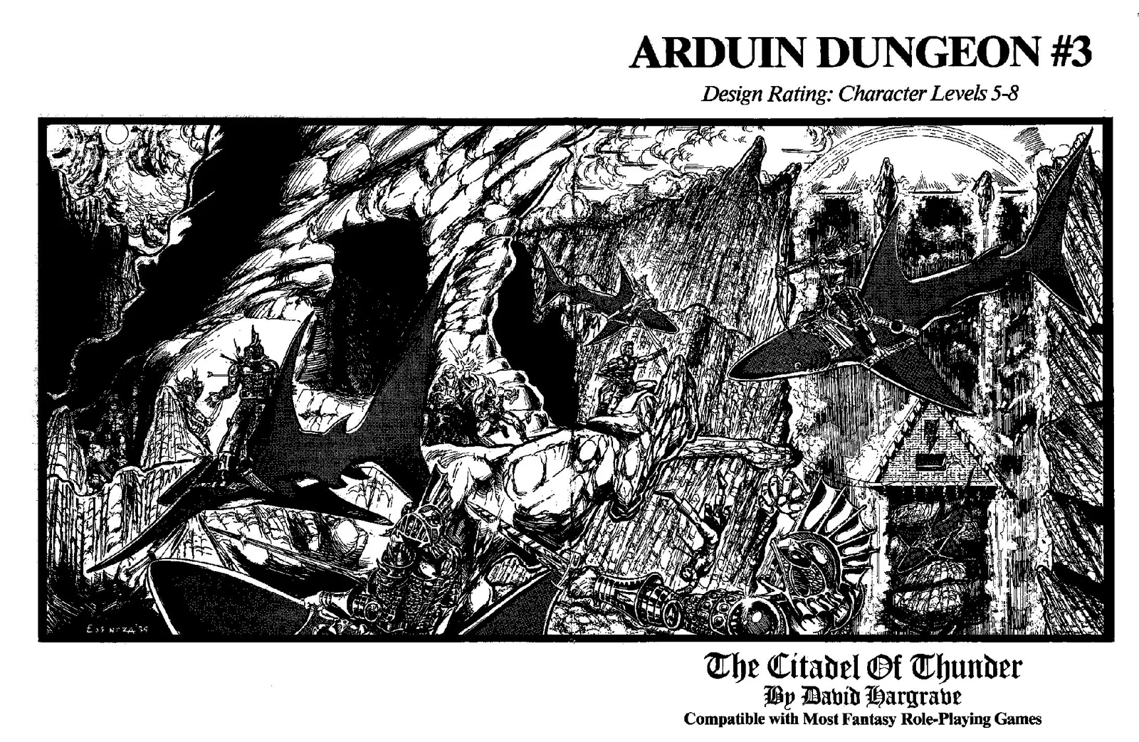 Arduin Dungeon 3 - The Citadel of Thunder