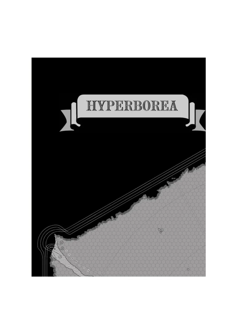 Astonishing Swordsmen and Sorcerers of Hyperborea - Map