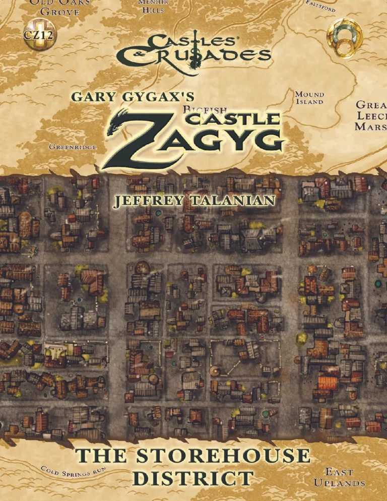 Castle Zagyg - Storehouse District One Book
