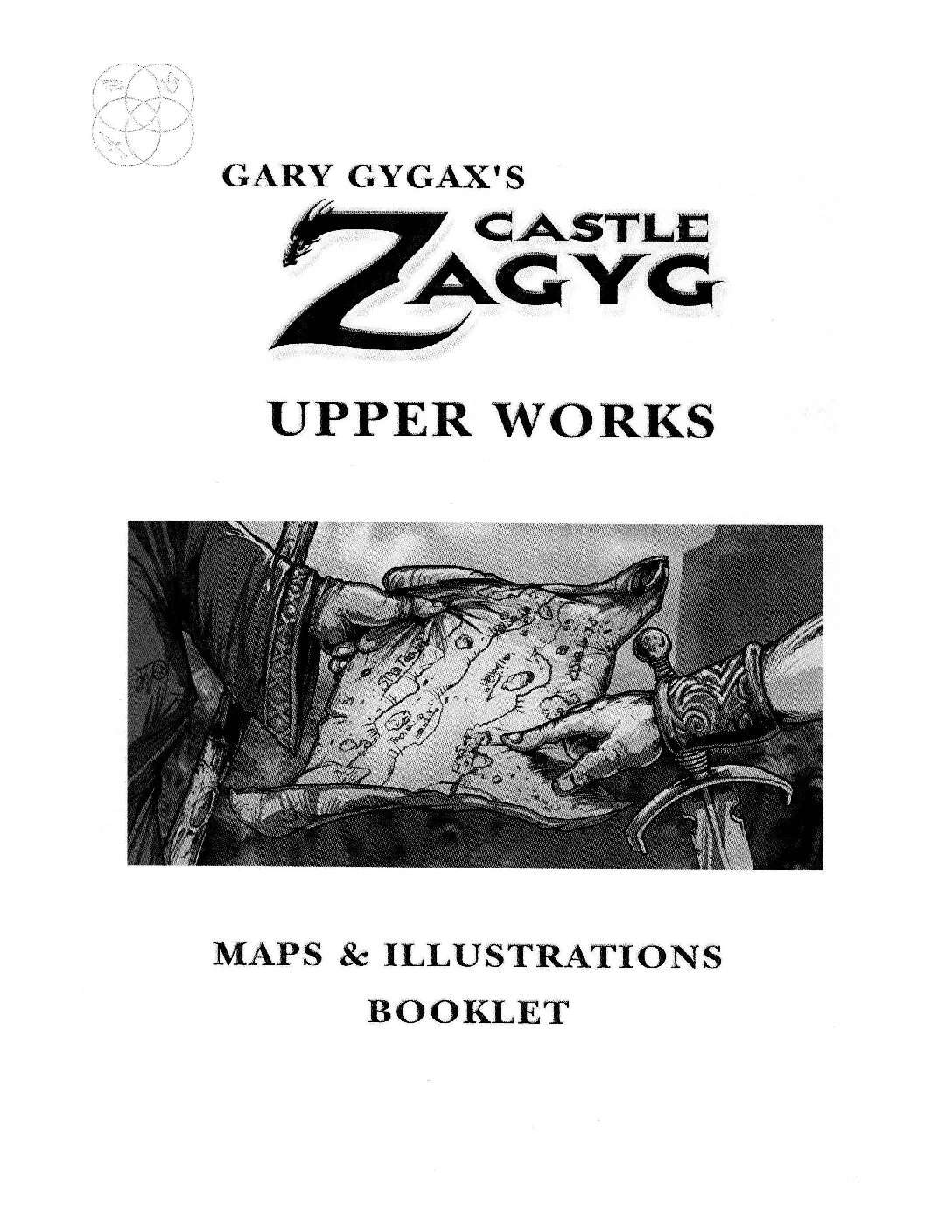 Castle Zazyg - Vol 2 - The Upper Works - Bk 6 - Maps & illustrations Booklet