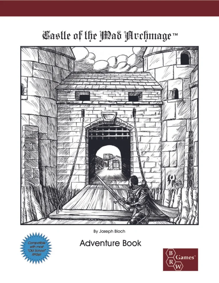 Castle of the Mad Archmage - Adventure Book