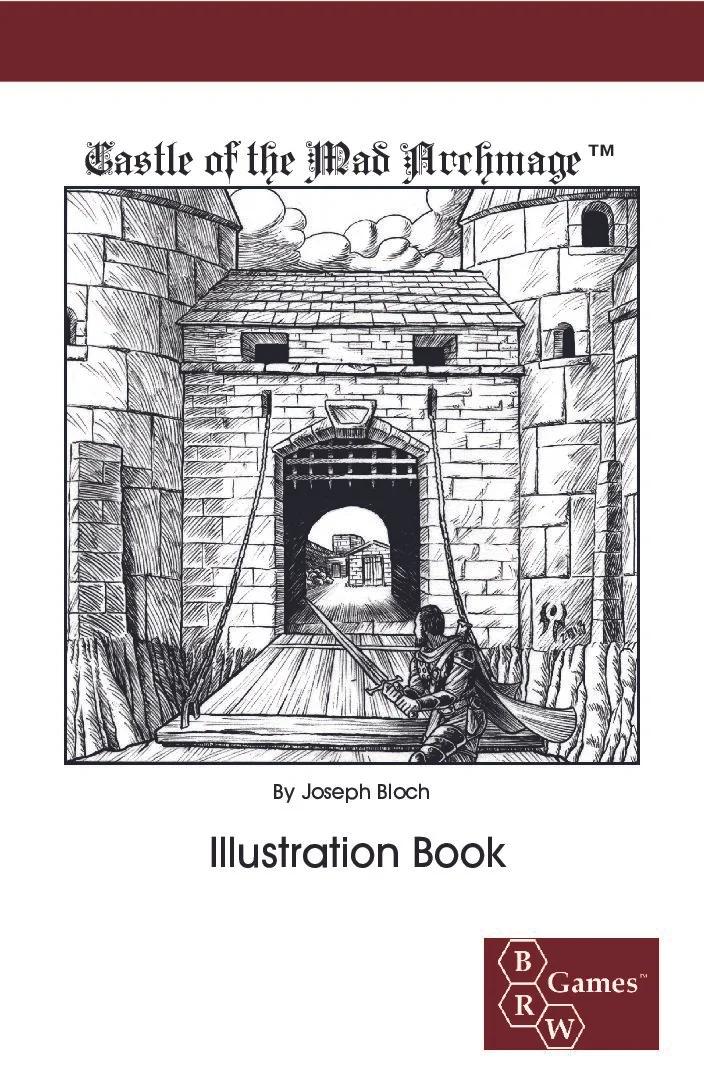 Castle of the Mad Archmage - Illustration Book