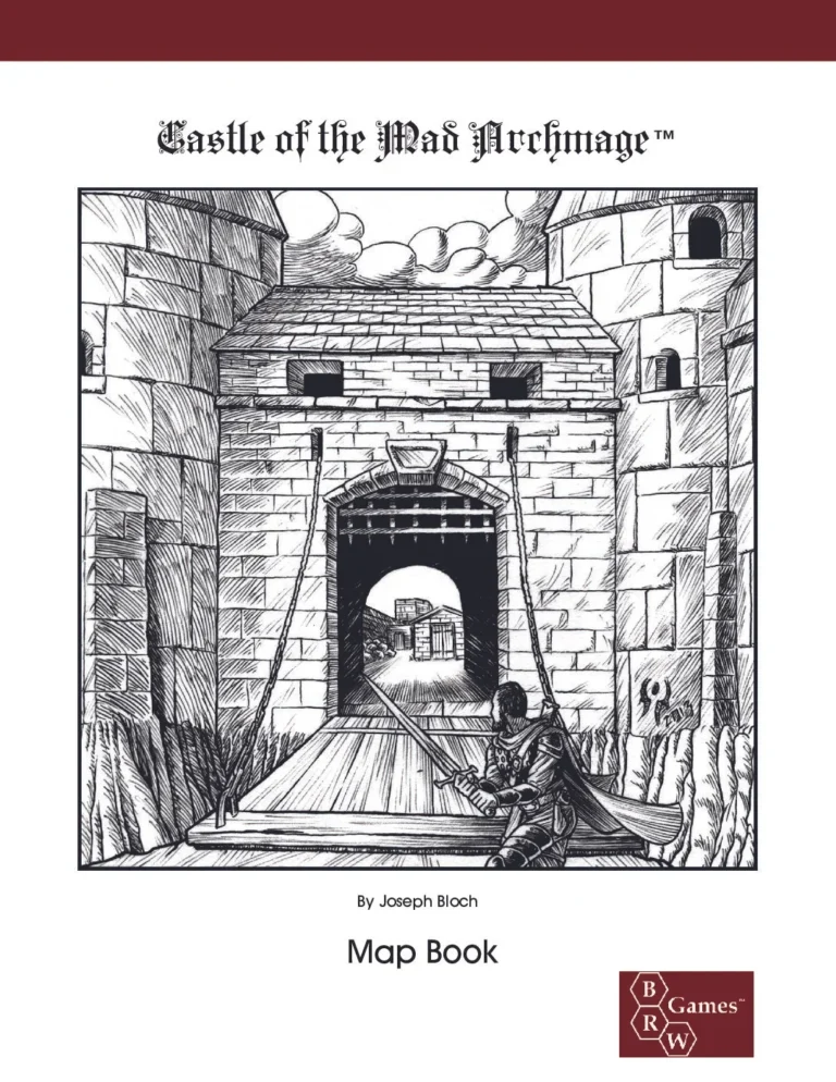 Castle of the Mad Archmage - Map Book