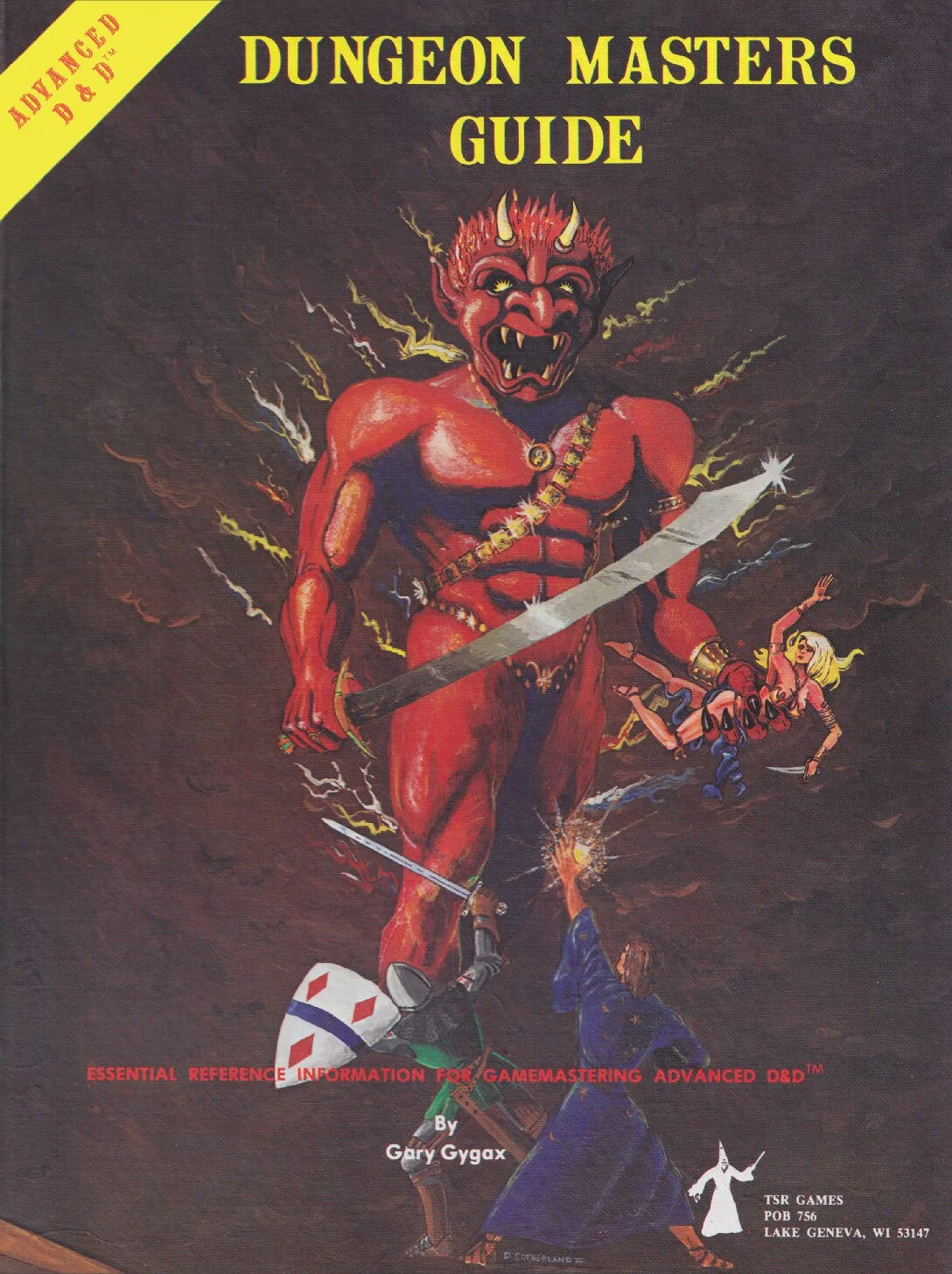 Dungeon Masters Guide (Efreet Cover)