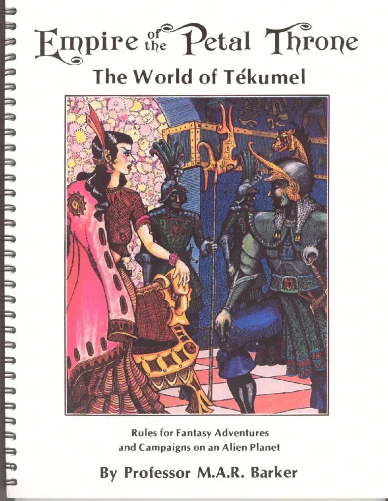 Empire of the Petal Throne - The World of Tekumel