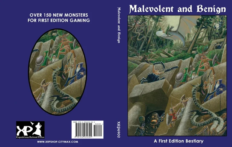 Expeditious Retreat Press - Malevolent and Benign 1st Edition Beatiary