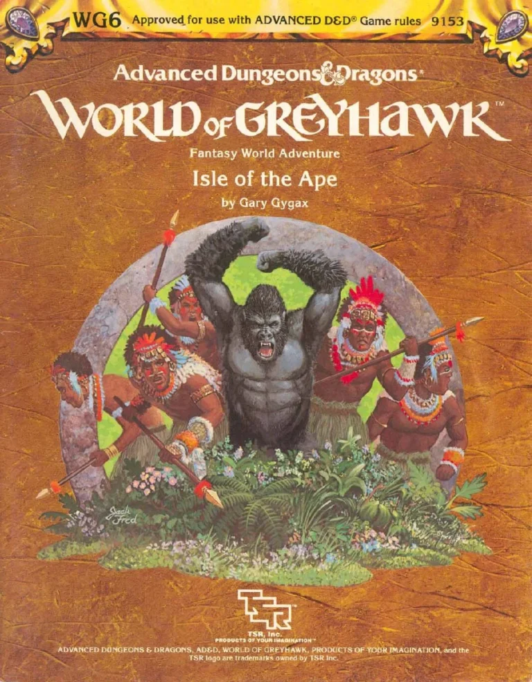 Greyhawk - WG6 - Isle of the Ape